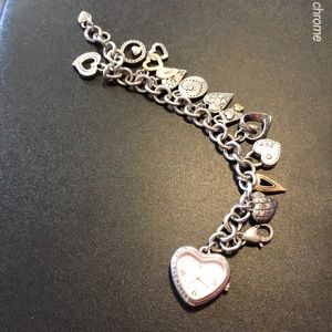 Brighton Watch & Charm Bracelet, Power of Pink